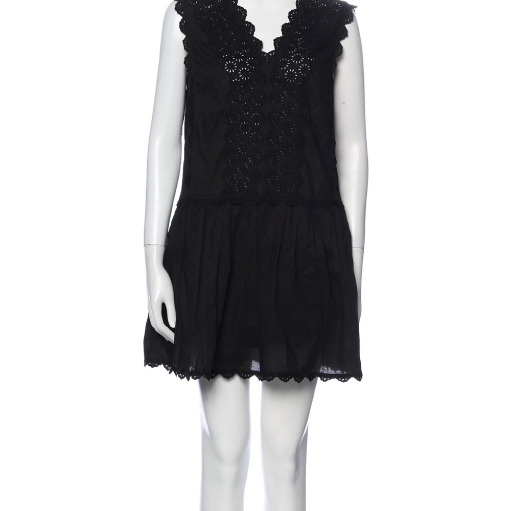 La Vie Rebecca Taylor eyelet beach coverup